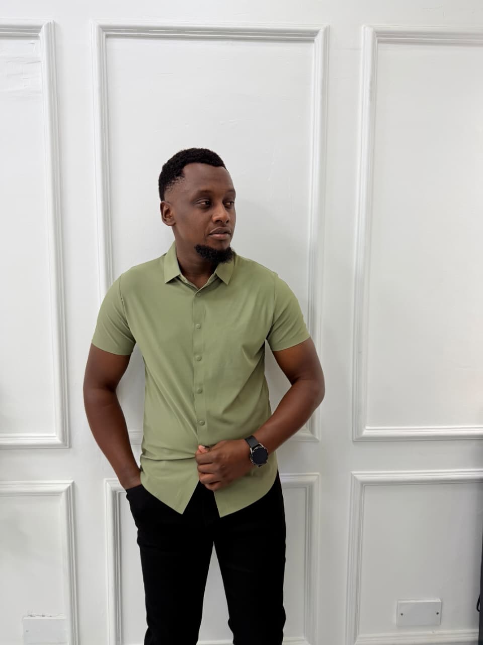 ARW short sleeve shirt green