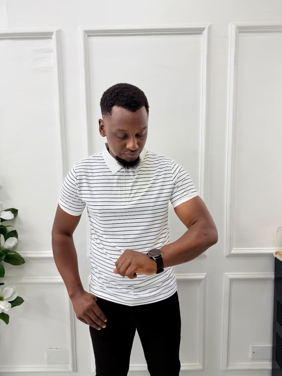 ARW polo stripped shirt