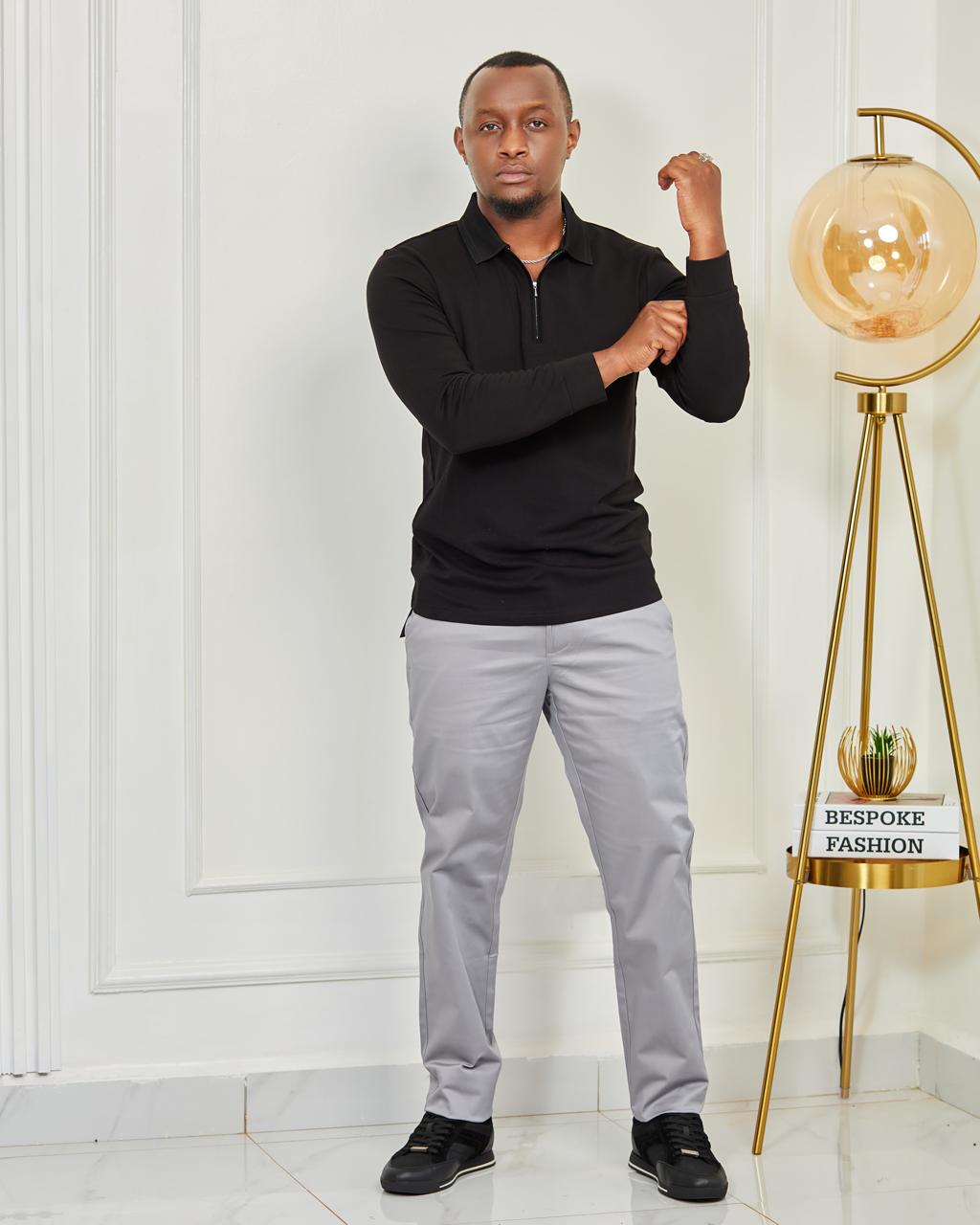 M=N Long Sleeve Casual Shirt