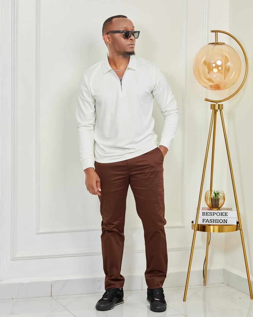 M=N Long Sleeve Casual Shirt