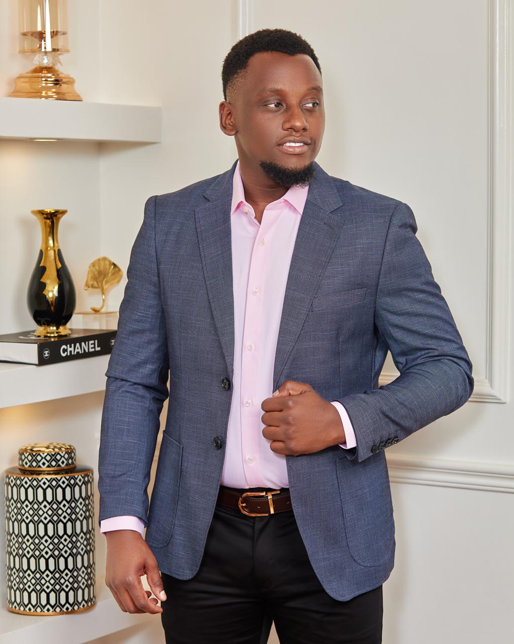 Paite blazer navy blue