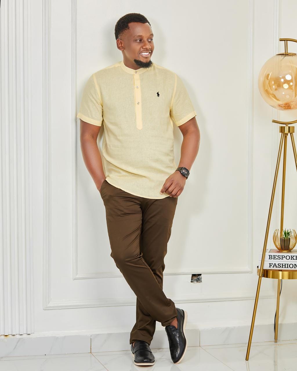 Elegant Classic Casual Short Sleeve Shirt