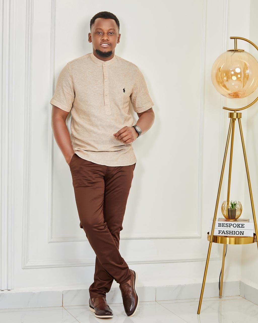 Elegant Classic Casual Short Sleeve Shirt