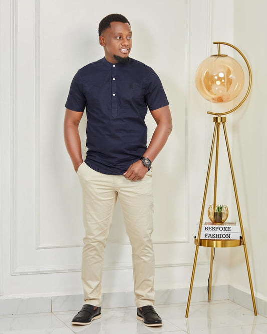 Elegant Classic Casual Short Sleeve Shirt
