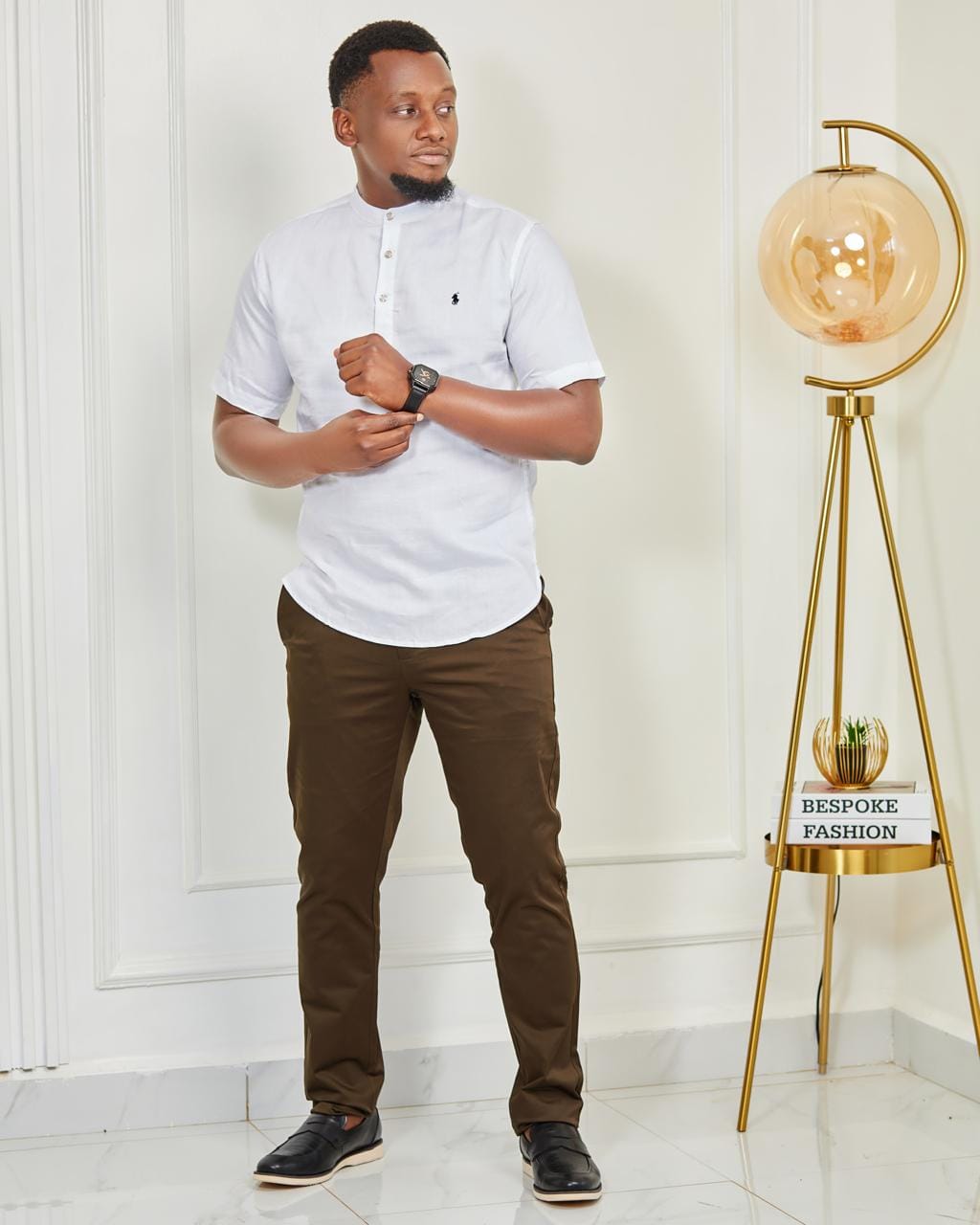 Elegant Classic Casual Short Sleeve Shirt